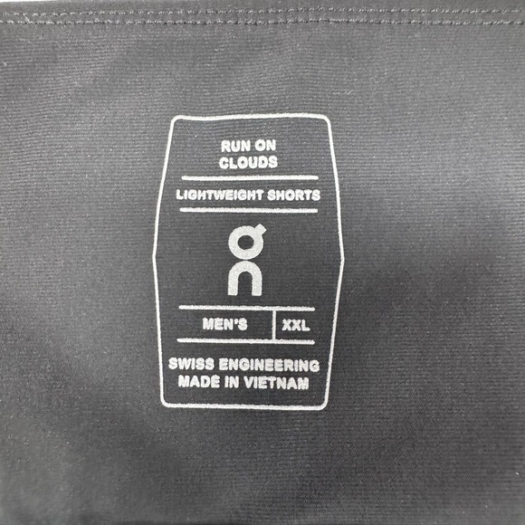 ON CLOUD Short Mens 2XL XXL‎ Lined Running Active Lightweight Gray Athletic 8 In - Picture 3 of 13